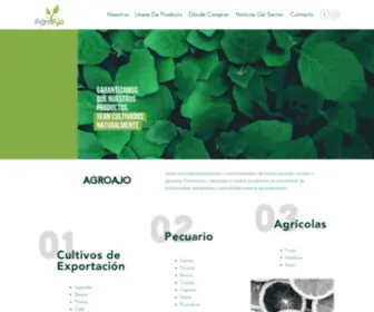 Agrobiologicosdelajo.com(Agrobiologicos del ajo) Screenshot