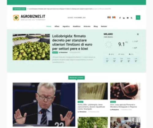 Agrobiznes.it(Agriculture via Technology) Screenshot