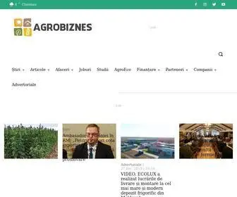 Agrobiznes.md(Portalul) Screenshot