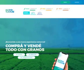 Agrocanje.com.ar(Agrocanje) Screenshot