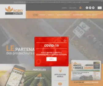 Agrocentre.qc.ca(Réseau Agrocentre) Screenshot