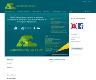 Agrocienciauruguay.uy(Agrociencia Uruguay) Screenshot