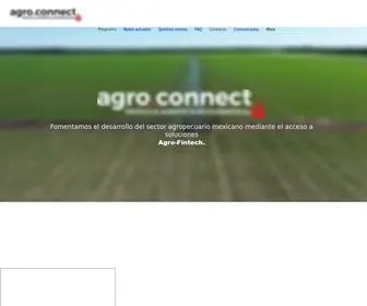 Agroconnect.mx(Fintech y Agrotech Accelerator) Screenshot