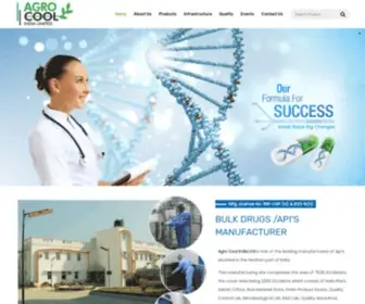 Agrocoolindia.com(Agro Cool India Ltd) Screenshot