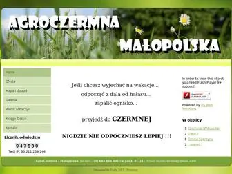 Agroczermna.malopolska.pl(Małopolska) Screenshot