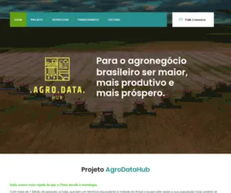 Agrodatahub.com.br(Home) Screenshot