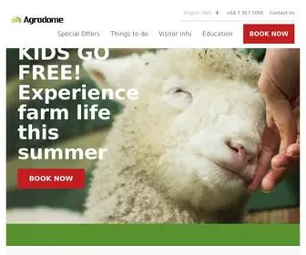 Agrodome.co.nz(Unique New Zealand Farm Experience) Screenshot