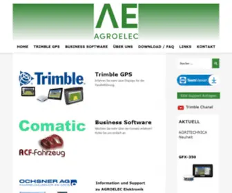 Agroelec.ch(Agroelec AG) Screenshot