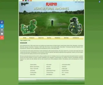 Agroengine.com(Agricultural Machines Supplier) Screenshot