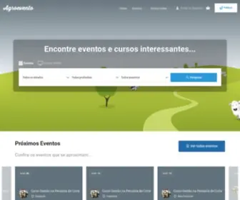 Agroevento.com(Eventos Agropecuários) Screenshot