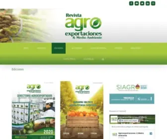 Agroexportaciones.com(Revista especializada) Screenshot