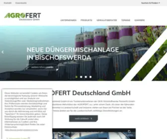 Agrofert.de(Agrofert Deutschland GmbH) Screenshot