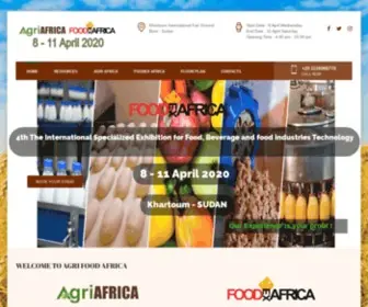 Agrofood-Africa.com(Agri Foodex Africa) Screenshot