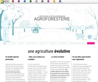 Agroforesteries.fr(Agroforesteries et les enjeux environnementaux) Screenshot