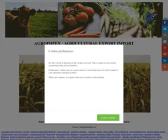 Agroimpex.eu(Vegetable oil) Screenshot