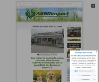 Agroimporthn.com(Productos para la Agricultura y la Ganaderia) Screenshot