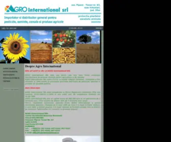 Agrointernational.ro(Agro International) Screenshot