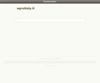 Agroitaly.it(agroitaly) Screenshot