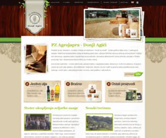 Agrojapra.net(Donji Agići) Screenshot
