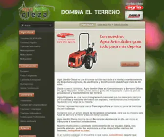 Agrojardinoleza.com(Agro Jardin Oleza) Screenshot