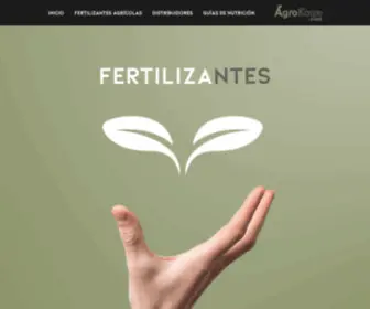 Agrokaax.com(Fertilizantes Agrícolas Agro Kaax) Screenshot