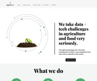 Agroknow.com(Use AI to Prevent Food Recalls) Screenshot