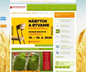 Agrokomplex.sk(NÁRODNÉ) Screenshot