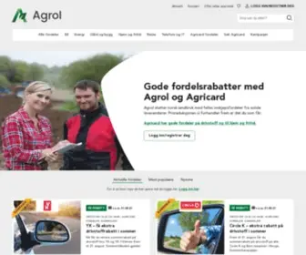 Agrol.no(Agrol landbrukets fordelsprogram) Screenshot