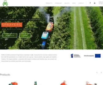 Agrola.com.pl(Opryskiwacze sadownicze i polowe) Screenshot