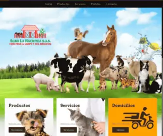 Agrolahacienda.com(Agrolahacienda) Screenshot