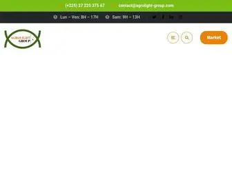 Agrolight-Group.com(Innovation serving agriculture) Screenshot