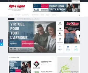 Agroligne.com(Accueil) Screenshot