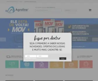 Agroline.com.br(Produtos Veterinários) Screenshot