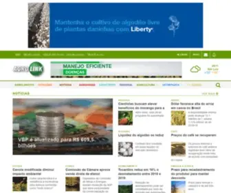 Agrolink.com.br(O Portal do conteúdo Agropecuário) Screenshot