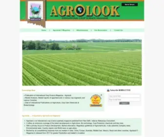 Agrolook.com(Agriculture Magazine) Screenshot