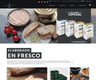 Agromar.es(Empresa asturiana que desde 1926 te ofrece la mejor calidad en productos en conserva) Screenshot