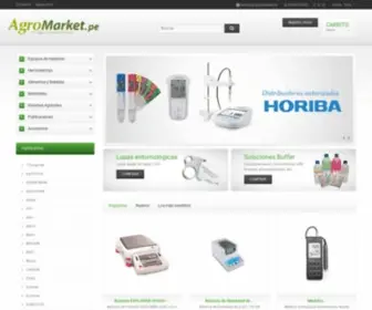 Agromarket.pe(Somos importadores directos de equipos de medición para agricultura) Screenshot