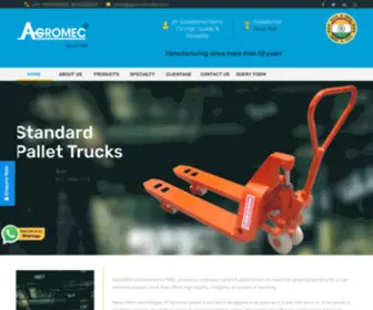 Agromecindia.net(AGROMEC INDIA) Screenshot
