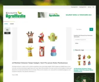 Agromediagroup.com(Kelompok Agromedia) Screenshot