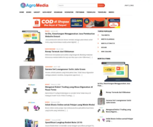 Agromedia.id(Portal Informasi Terikini) Screenshot