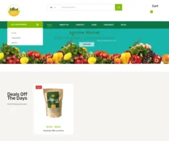 Agromemarket.com(A Social Market for our Local Farmers) Screenshot