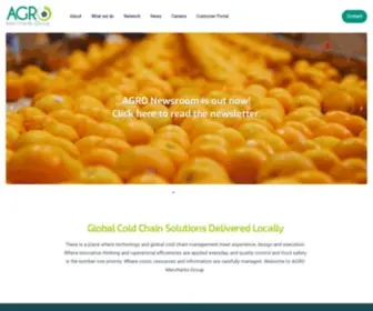 Agromerchants.com(AGRO Merchants Group) Screenshot