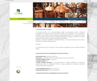 Agrometal.info(Bemutatkozás) Screenshot