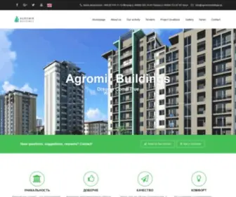 Agromirbuildings.uz(Agromir Buildings) Screenshot