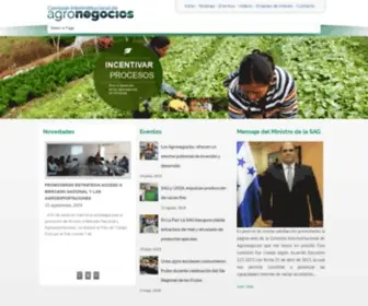 Agronegocioshonduras.org(COMISIÓN) Screenshot
