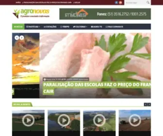 Agronovas.com.br(Agronovas) Screenshot
