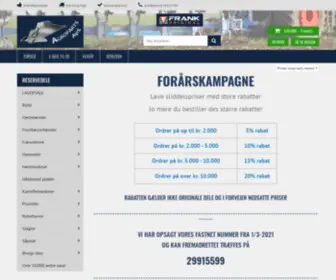 Agroparts.dk(Sliddele og reservedele til landbrugsmaskiner) Screenshot