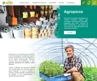 Agropinos.com(Agropinos Plasticos del Campo) Screenshot