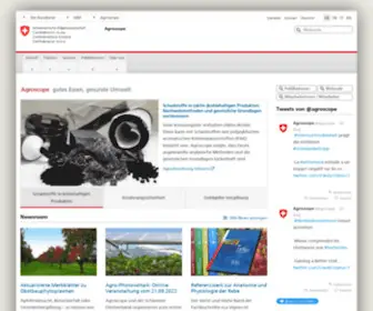 Agroscope.ch(Gutes Essen) Screenshot