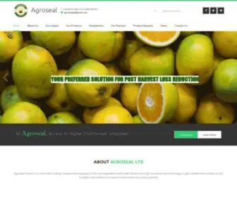 Agrosealgh.com(Eat Fresh) Screenshot